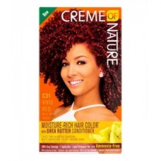 Creme Of Nature Moisture Rich Hair Color Kit C31 Vivid Red